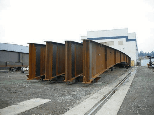 Steel Girder Installation