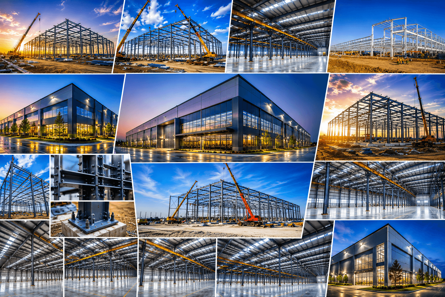 Pre-Engineered Buildings — Steelinfra Systems projects